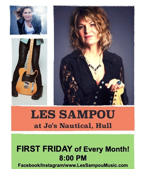 Les Sampou performing at Jo's Nautical Bar